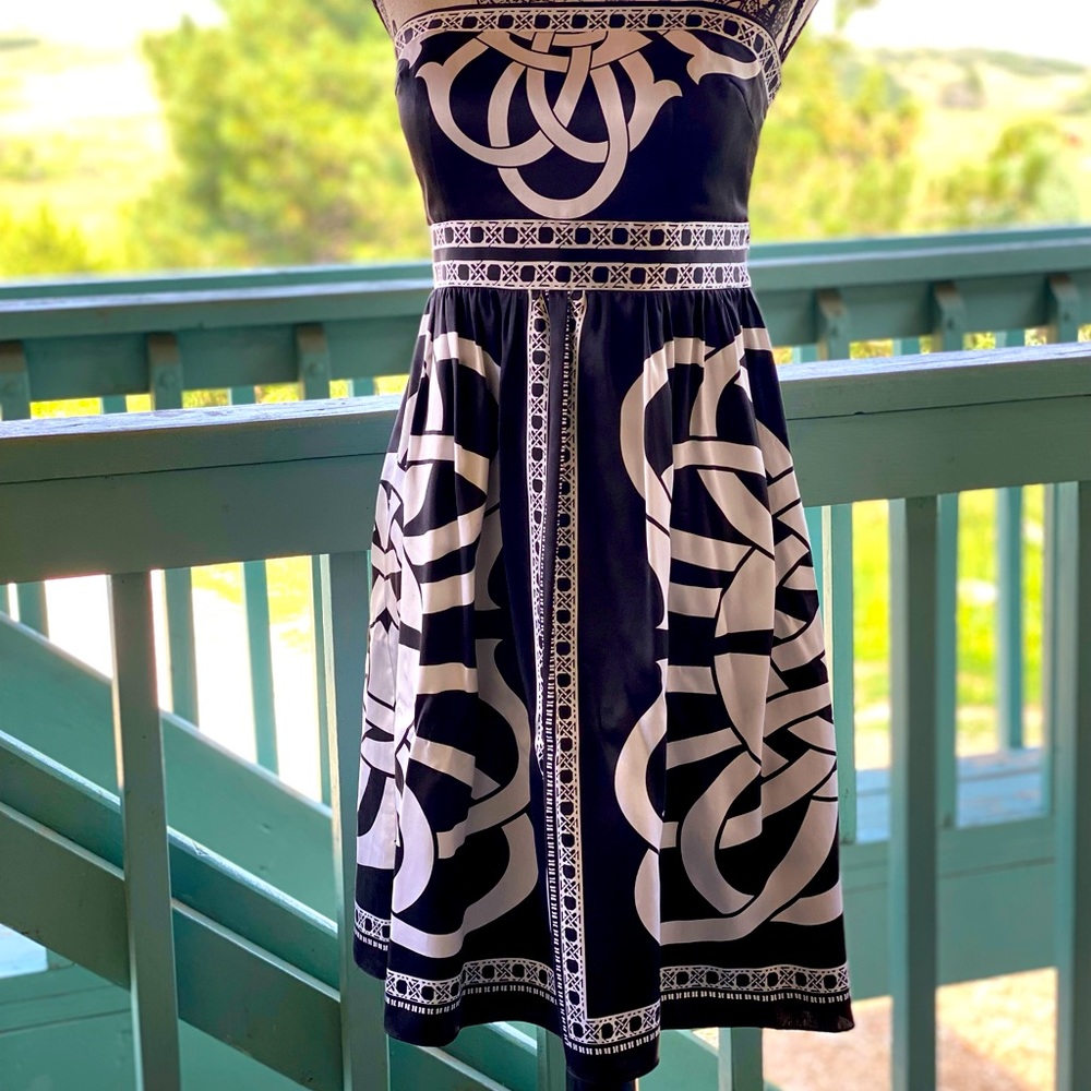 White House Black Market strapless dress